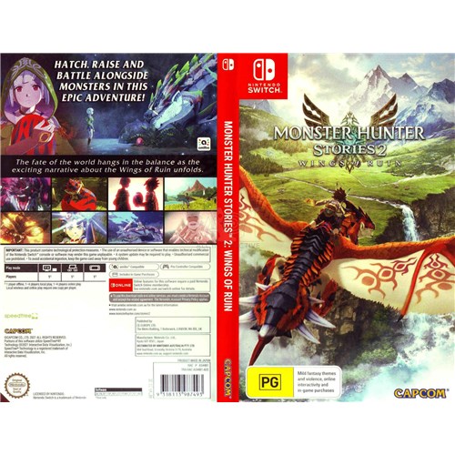 Monster Hunter Stories 2 Wings of Ruin Nintendo Game_1 - Theodist