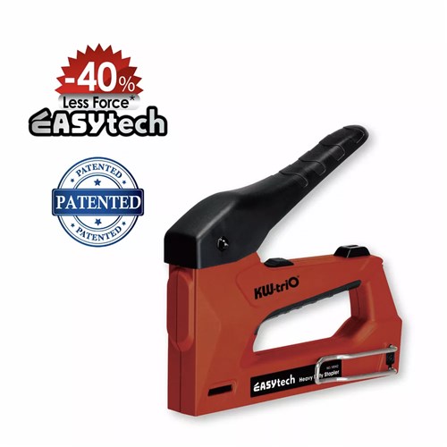 KW-triO 18542 Aluminum Gun Tacker Ultra Durable, Uses JT21 53/6-14mm, 23/6-15mm, 13/6-14mm, 50% Less Hand Force_3 - Theodist