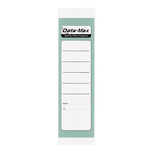 DataMax Lever Arch Spine Stickers 200x60mm 25 Pack - Theodist