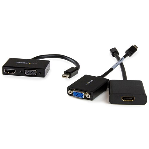 StarTech 2-in-1 Mini DisplayPort to HDMI/VGA Travel Adapter Converter_1 - Theodist