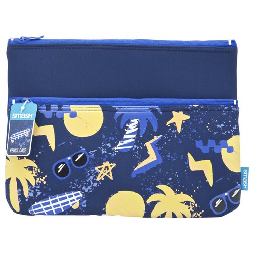 Smash 31085 Pencil Case Neoprene Large Tropical - Theodist