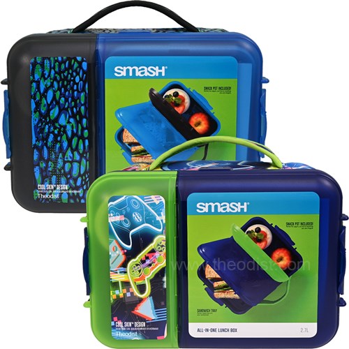 Smash 31405 All in One Lunch Box 2.7L with Cool Skin Design - Theodist