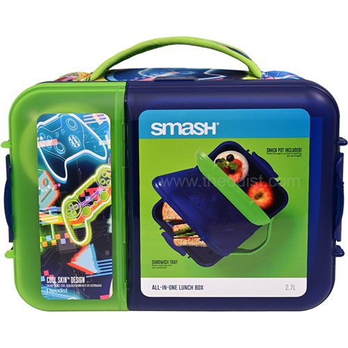 Smash 31405 All in One Lunch Box 2.7L with Cool Skin Design_2 - Theodist