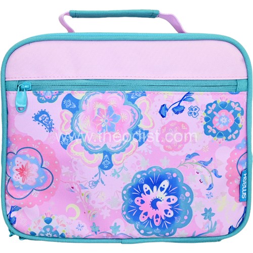 Smash 31812 Insulated Lunch Bag, Pink Floral Design_1 - Theodist