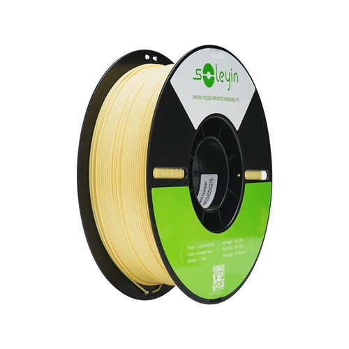 Soleyin Ultra PLA 3D Printer Filament 1kg Pineapple Yellow - Theodist
