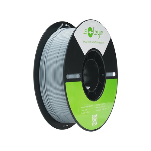 Soleyin Ultra PLA 3D Printer Filament Grey - Theodist
