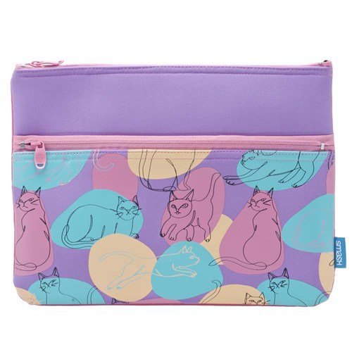 Smash 34426 Pencil Case Neoprene Large Pawsome - Theodist