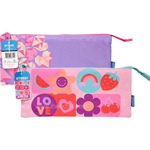 Smash 35019 Triple Pencil Case for Girls - Theodist