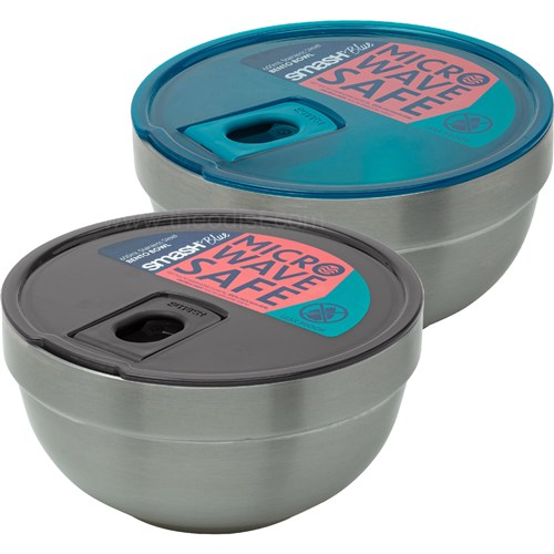 Smash Blue 35070 Stainless Steel Bento Bowl 600mL - Theodist