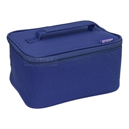 Smash 03566 Insulated Fold-Up Lunch Bag Blue iQ Lining, Blue, Green_BLU - Theodist