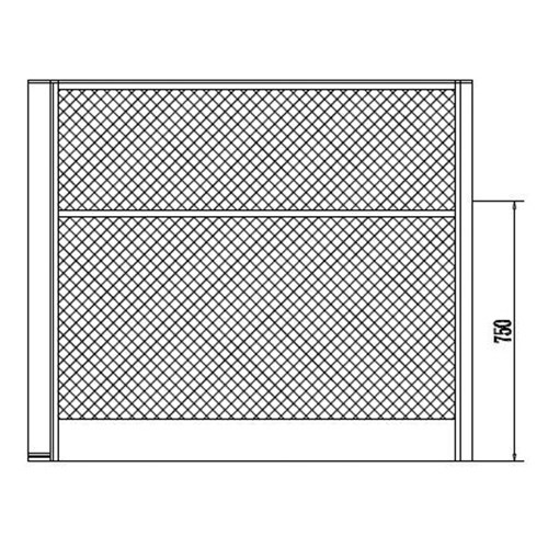 Partitioned Workstations 1 Person Compact L-Shaped Cubicle Desk, Left - 1400mm X 1200mm_4 - Theodist