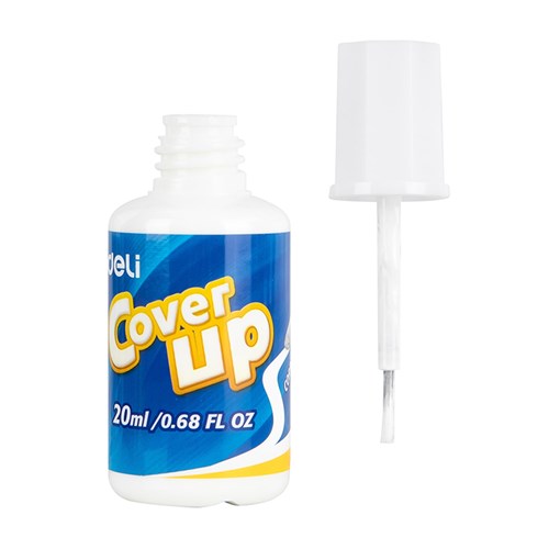 Deli 39291 Cover Up Correction Fluid 20mL_1 - Theodist