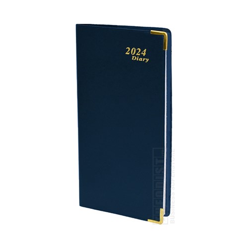 Regent 417AST 2024 Diary 160x85mm Black, Blue Week To An Opening_BLU - Theodist
