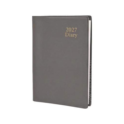 Dats Carnegie 2027 Diaries 74188 Black, Blue, Grey, Week to View_1 - Theodist