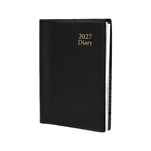 Dats Carnegie 2027 Diaries 74188 Black, Blue, Grey, Week to View_2 - Theodist