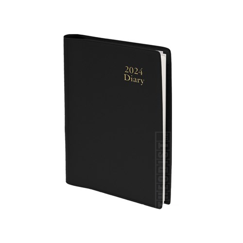 Regent 427BLK 2024 A7 Diary Black, Blue, Grey Week To An Opening_BLK - Theodist