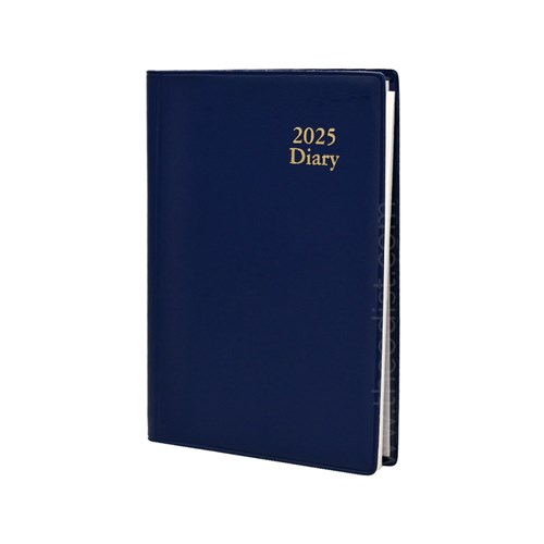 Regent 427BLK 2024 A7 Diary Black, Blue, Grey Week To An Opening_BLU - Theodist