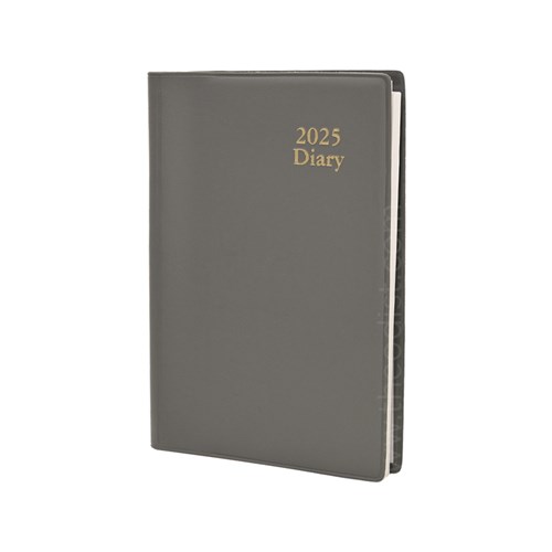 Regent 427BLK 2024 A7 Diary Black, Blue, Grey Week To An Opening_GRY - Theodist