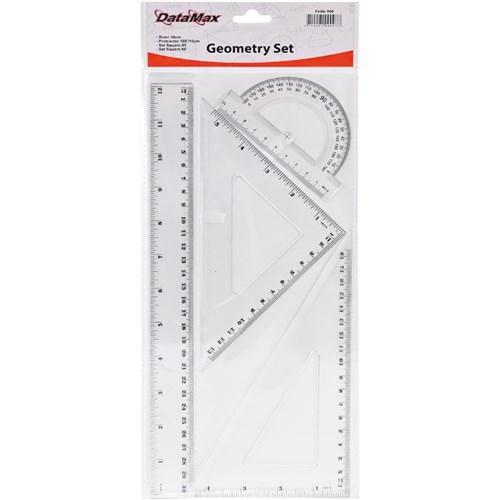 DataMax 460 Geometry Set 4 Piece - Theodist