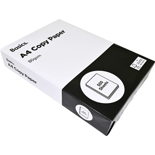 Basics. A4 Copy Paper 80gsm, 500 Sheets_1 - Theodist