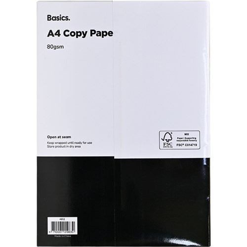 Basics. A4 Copy Paper 80gsm, 500 Sheets_2 - Theodist
