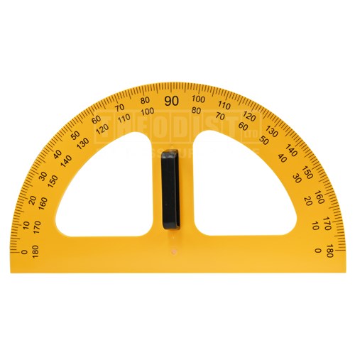 180 degree Blackboard and Whiteboard Protractor - Theodist