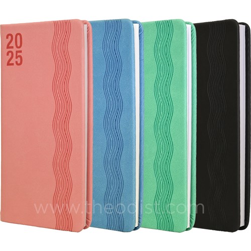 Regent 517AST 2024 Diary 175x90mm Black, Blue, Pink, Purple Week To An Opening - Theodist