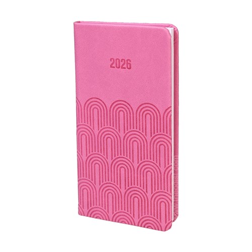Dats Carnegie 72086 2026 Slim Diaries Purple, Pink, Green, Black Week to View_2 - Theodist