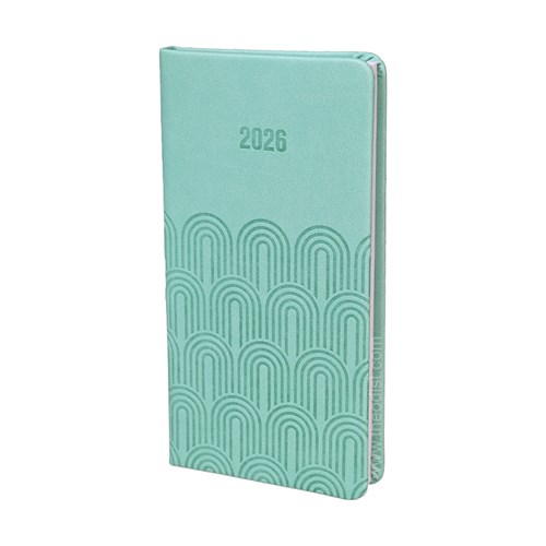 Dats Carnegie 72086 2026 Slim Diaries Purple, Pink, Green, Black Week to View_3 - Theodist