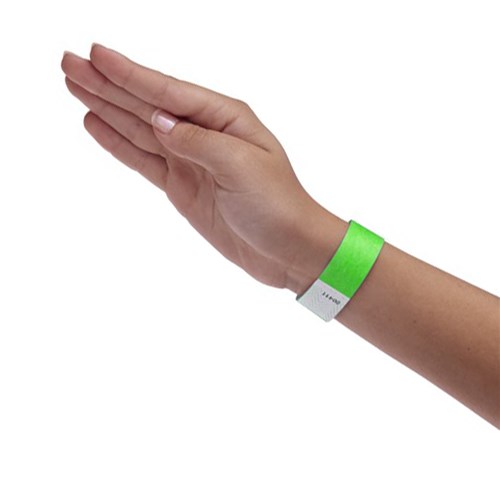 DataMax L52061 Wristbands Tyvek 3/4" Assorted Colours_1 - Theodist