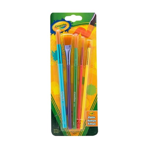 Crayola 53506 Art Brushes Multi-Purpose 5pc - Theodist