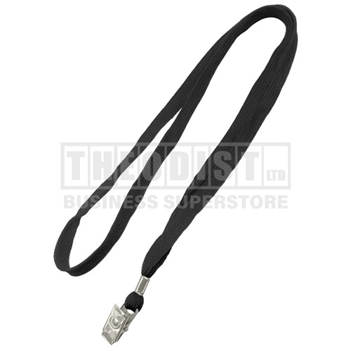 DataMax 55025 ID Lanyards Assorted 50 Pack_Black - Theodist