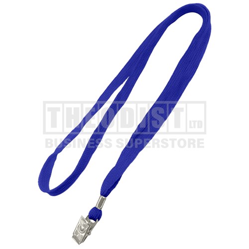 DataMax 55025 ID Lanyards Assorted 50 Pack_Blue - Theodist