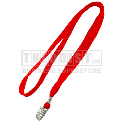 DataMax 55025 ID Lanyards Assorted 50 Pack_Red - Theodist