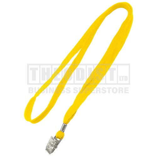 DataMax 55025 ID Lanyards Assorted 50 Pack_Yellow - Theodist