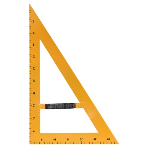 Chalkboard and Whiteboard Set Square 60 Degrees - Theodist