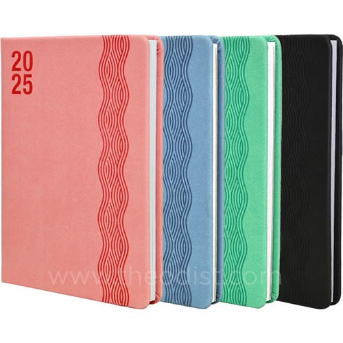 Regent 567AST 2024 A6.5 Diary 150x110mm Black, Blue, Pink, Purple Week To An Opening - Theodist