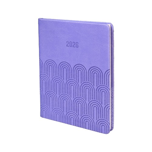 Dats Carnegie 72087 2026 A6 Diaries Purple, Pink, Green, Black Week to View_1 - Theodist
