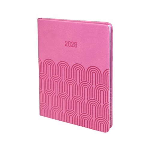 Dats Carnegie 72087 2026 A6 Diaries Purple, Pink, Green, Black Week to View_2 - Theodist