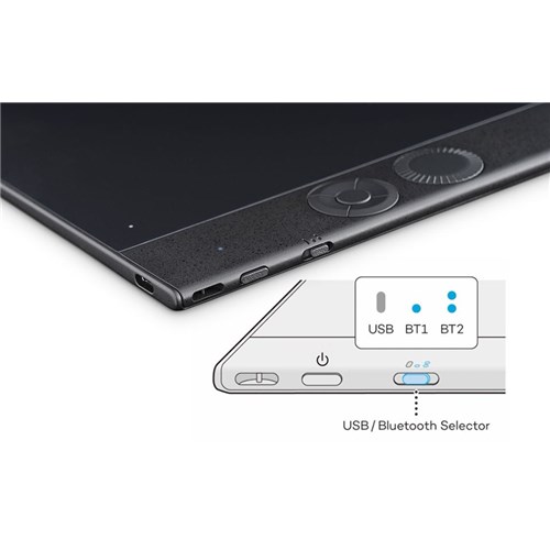 Wacom PTK670K0C Intuos Pro Medium Dual Bluetooth and Wacom Pro Pen Technology_4 - Theodist