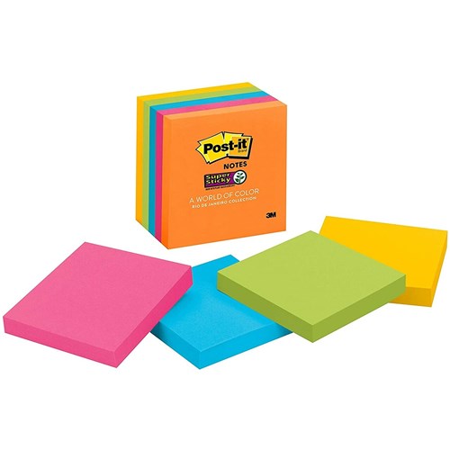 Post-it 6545SS Super Sticky Notes 76x76mm, Rio de Janeiro_1 - Theodist