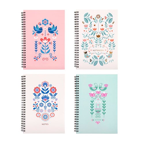 Dats A5 Spiral Notebook 120 Pages 70GSM Ruled Lines 71593 - Theodist