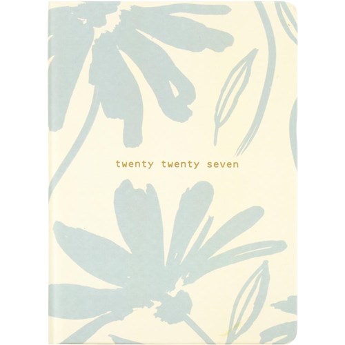 Dats 74100 2027 Diary Day To Page A5 2027 Assorted Floral Designs Foil - Theodist
