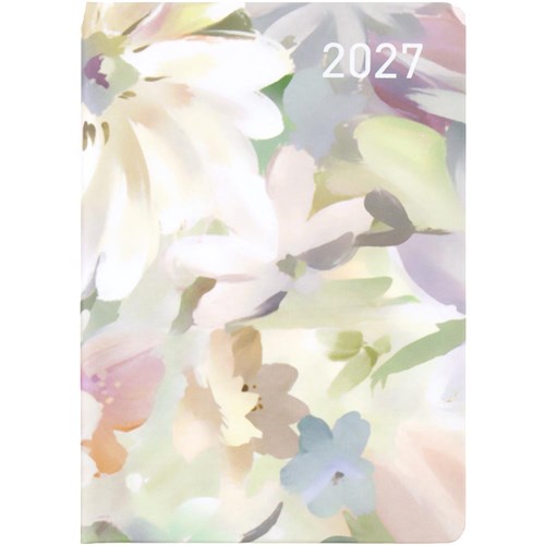 Dats 74100 2027 Diary Day To Page A5 2027 Assorted Floral Designs Foil - Theodist
