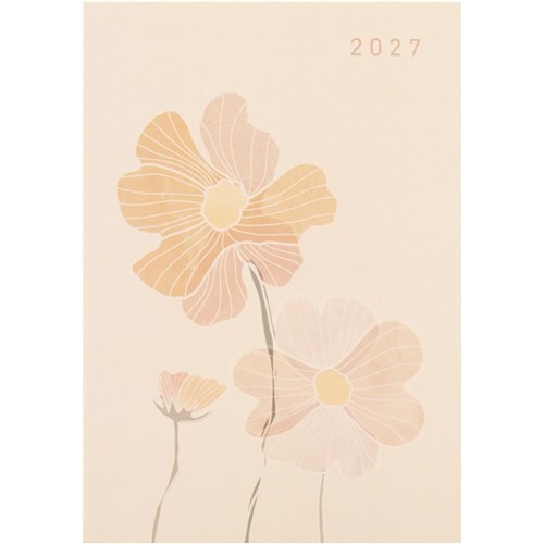 Dats 74143 2027 Fashion Diaries Week To View A6 Assorted Floral Design - Theodist