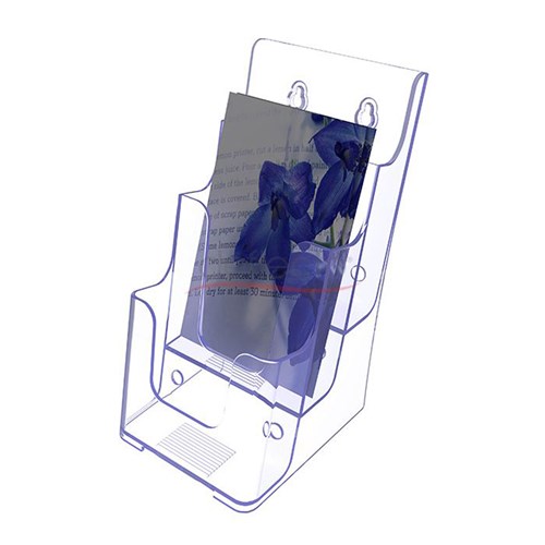 Deflecto 77731 Docuholder Three-Tier Literature Holder, 1/3A4, 113x120x221mm - Theodist