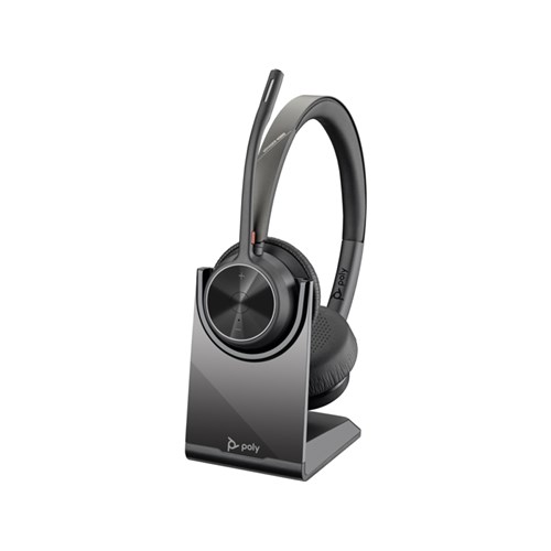 HP Poly Voyager 4320 USB-C Headset +BT700 Dongle + Charging Stand 77Z31AA_3 - Theodist