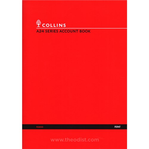 Collins A2A Series Account Book Feint 10200 - Theodist