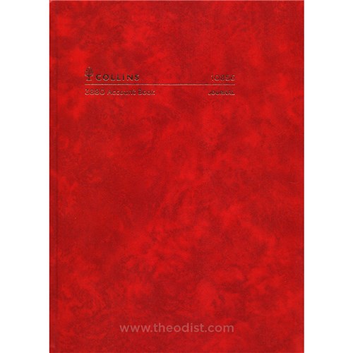 Collins 3880 Accounting Book Journal 10856 - Theodist