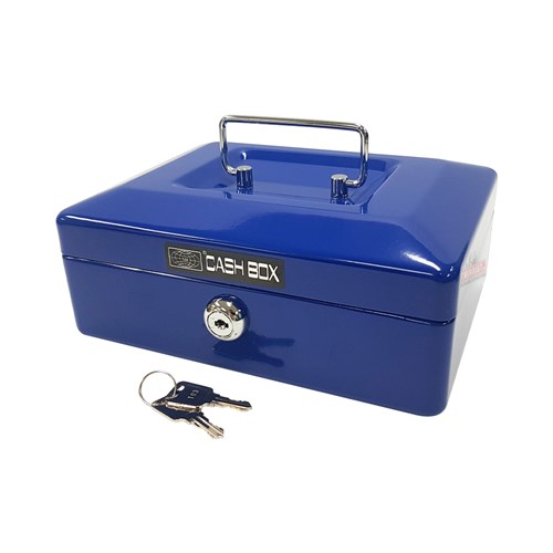 SR CB-2108 Cash Box Blue 200x155x80mm - Theodist